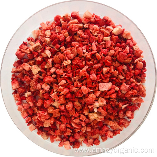 Freeze Dried Strawberry Dices